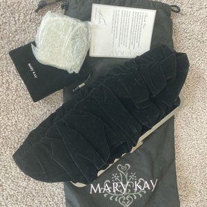 Mary Kay Black Velvet Clutch With Mirror Compact - Special Occasion